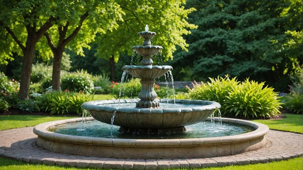 Fontaine : tranquillité et esthétique pour votre jardin